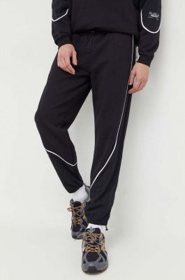 Imagine Vertere Berlin pantaloni de trening culoarea negru, cu imprimeu