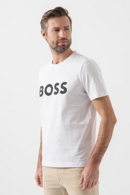 Imagine BOSS Tricou regular fit cu logo