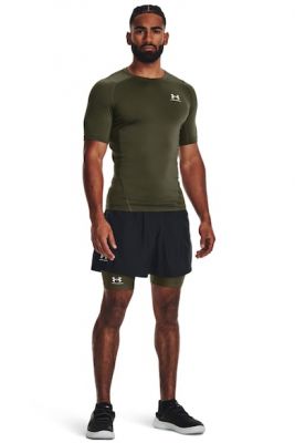 Imagine Under Armour Tricou slim fit cu logo pentru fitness