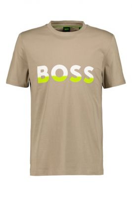 Imagine BOSS Tricou din bumbac cu imprimeu logo
