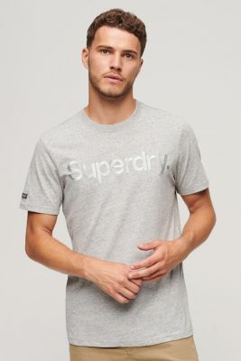 Imagine SUPERDRY Tricou din bumbac cu broderie logo