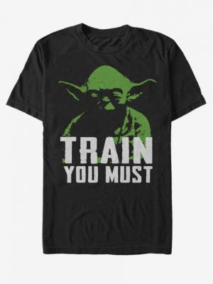 Imagine Star Wars Yoda Train You Must Tricou ZOOT.Fan
