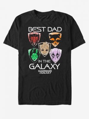 Imagine Marvel Best dad in the galaxy Strážci Galaxie Tricou ZOOT.Fan