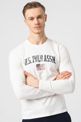 Imagine U.S. Polo Assn. Bluza cu imprimeu logo