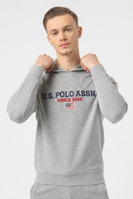 Imagine U.S. Polo Assn. Hanorac cu logo brodat