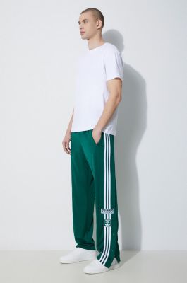 Imagine adidas Originals pantaloni de trening culoarea verde, cu model IM8213