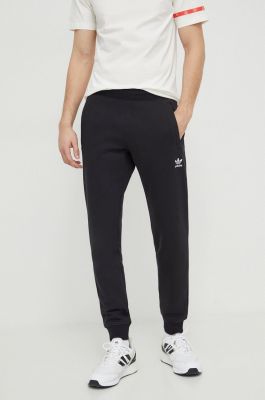 Imagine adidas Originals pantaloni de trening Trefoil Essentials culoarea negru, uni IR7798