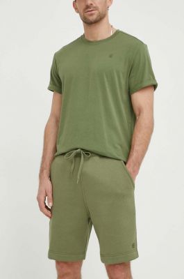 Imagine G-Star Raw pantaloni scurti barbati, culoarea verde