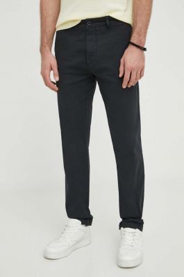 Imagine Pepe Jeans pantaloni barbati, culoarea negru, mulata