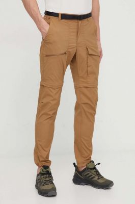 Imagine Columbia pantaloni de exterior Maxtrail culoarea maro 1990521