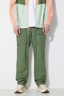 Imagine Columbia pantaloni Landroamer Cargo barbati, culoarea verde, drept, 2076041