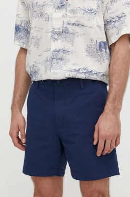 Imagine Levi's pantaloni scurti din bumbac culoarea albastru marin