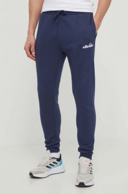 Imagine Ellesse pantaloni de trening Cravo Jog Pant culoarea albastru marin, cu imprimeu, SHP16465