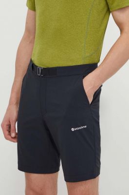 Imagine Montane pantaloni scurți outdoor Tenacity Lite culoarea negru, MTNSH15