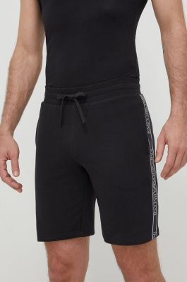Imagine Emporio Armani Underwear pantaloni scurți de lounge culoarea negru, 111004 4R571