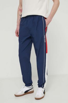 Imagine Tommy Jeans pantaloni de trening Archive Games culoarea bleumarin, cu model, DM0DM19539
