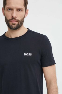 Imagine Boss Green tricou din bumbac barbati, neted