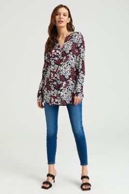 Imagine GreenPoint Bluza din viscoza cu imprimeu floral