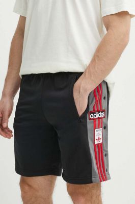 Imagine adidas Originals pantaloni scurti barbati, culoarea negru, IM9446