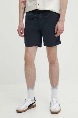 Imagine Superdry pantaloni scurti barbati, culoarea albastru marin