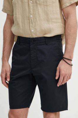 Imagine Gant pantaloni scurti din bumbac culoarea negru