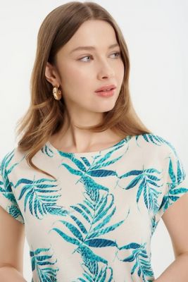 Imagine GreenPoint Bluza din amestec de bumbac cu model